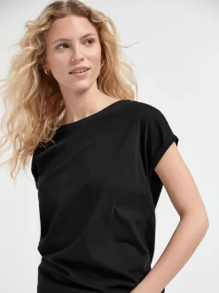 Grijs/wit/zwart/marineblauw/kakigroen - Set van 5 T-shirts met kapmouwtjes