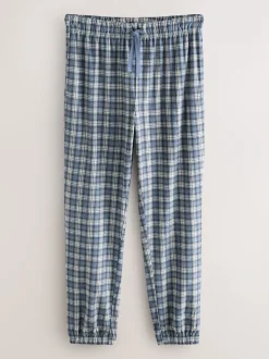 Grijze Grindle-ruit - MotionFlex - Behaaglijke pyjamabroek met boorden