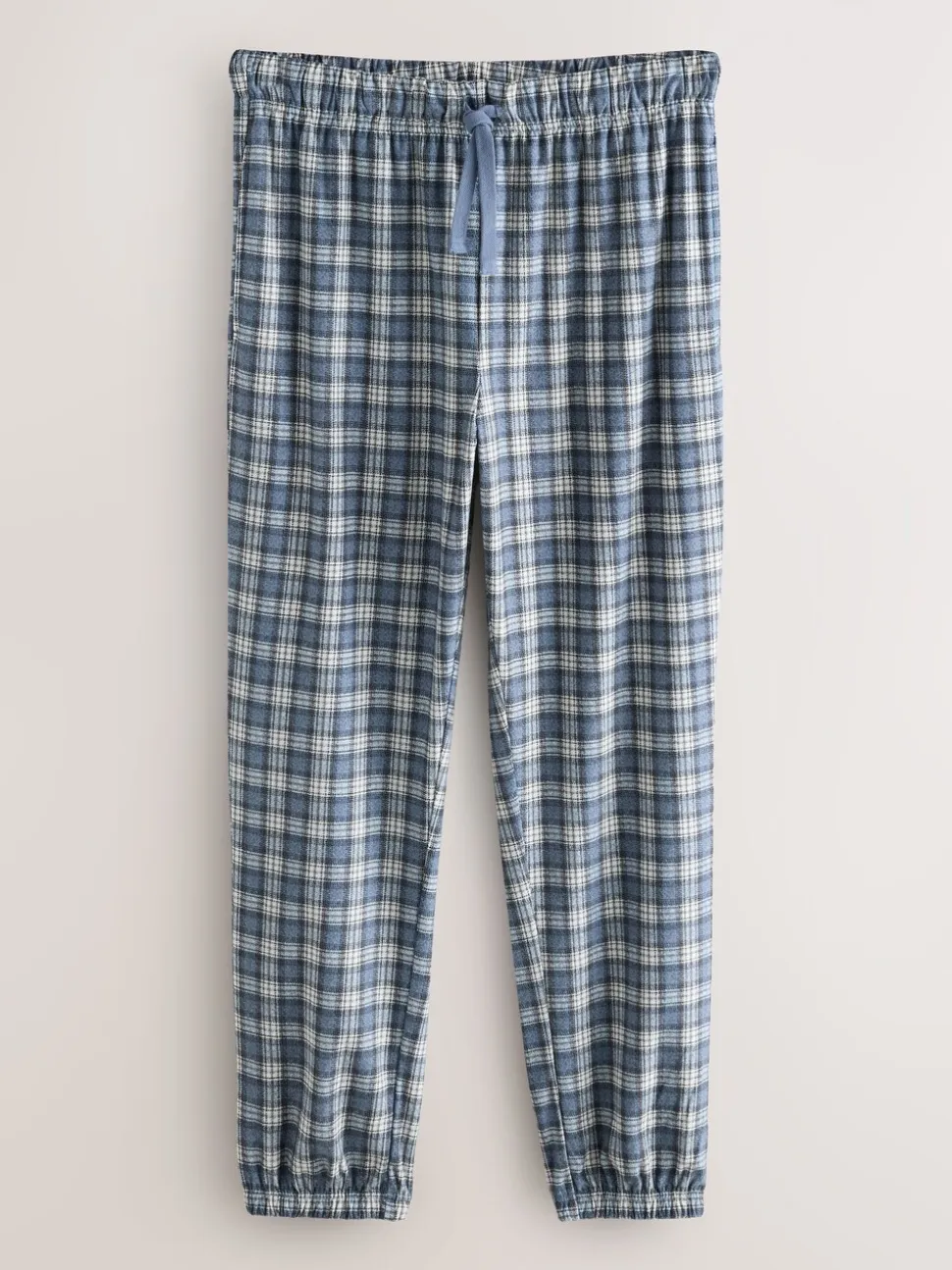 Grijze Grindle-ruit - MotionFlex - Behaaglijke pyjamabroek met boorden