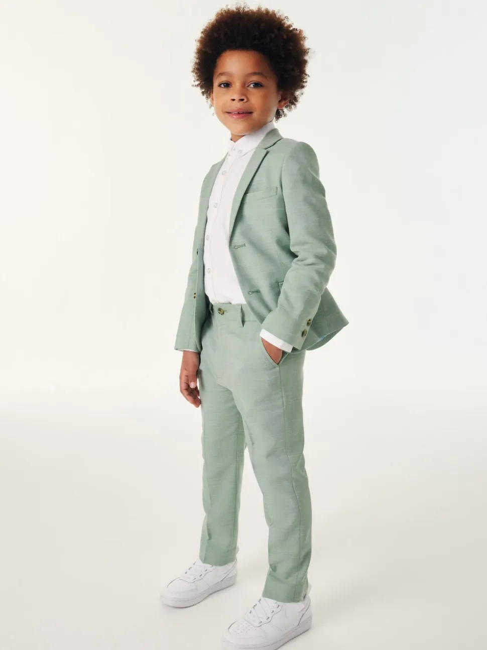 Groen - Baker By Ted Baker kostuumjasje