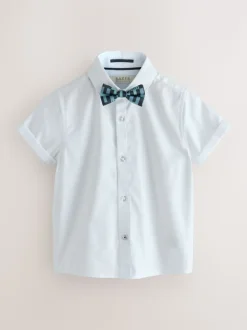 Groen - Baker By Ted Baker set van overhemd, gilet en short