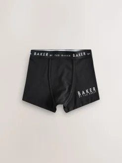 Groen - Baker by Ted Baker jongens boxershorts verpakking van 5