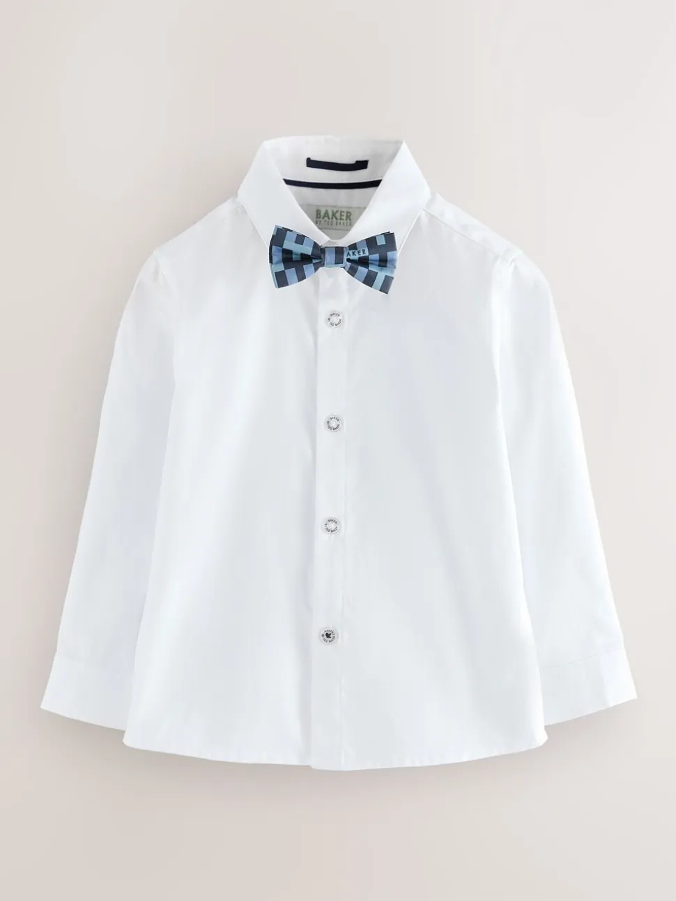Groen - Baker by Ted Baker set van gilet, overhemd en broek