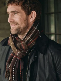 Groen - Barbour® Tartan Galingale Scarf