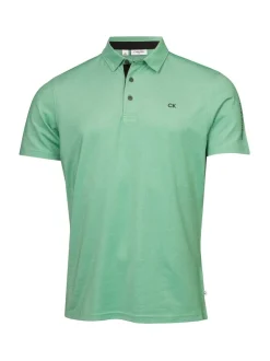 Groen - Calvin Klein Golf Uni poloshirt