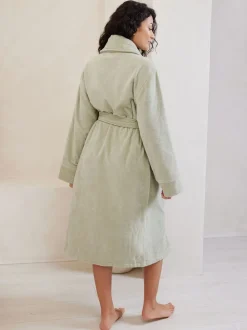 Groen - Chelsea Peers 100% Cotton Towelling Dressing Gown