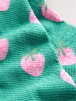 Groen - Cotton Rich Strawberry Tights