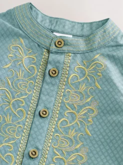 Groen - Gelegenheidsrompertje voor baby's (0mnd -2jr)