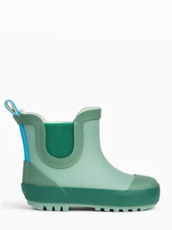Groen - KIDLY by MORI Short Rain Boot