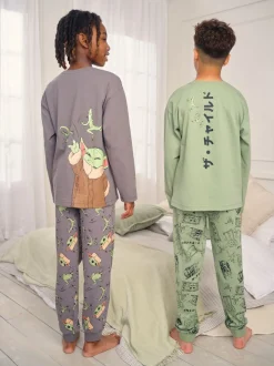 Groen - Licentie Joggingbroeken Pyjama's 2 verpakking (3-14jr)