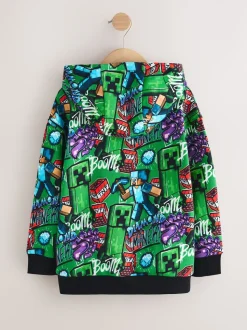 Groen - Minecraft-hoodie (3-16jaar)
