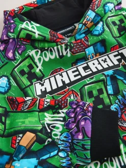 Groen - Minecraft-hoodie (3-16jaar)