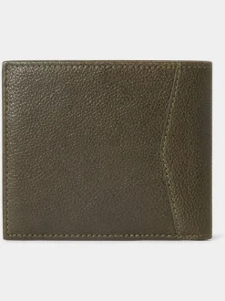 Groen - Osprey London The Compass leren muntenportemonnee
