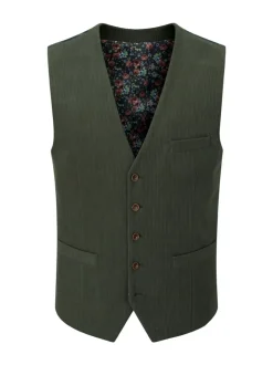 Groen - Skopes Dorsey Suit Corduroy Waistcoat