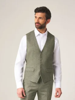 Groen - Skopes Jude maatsnit getailleerd vest