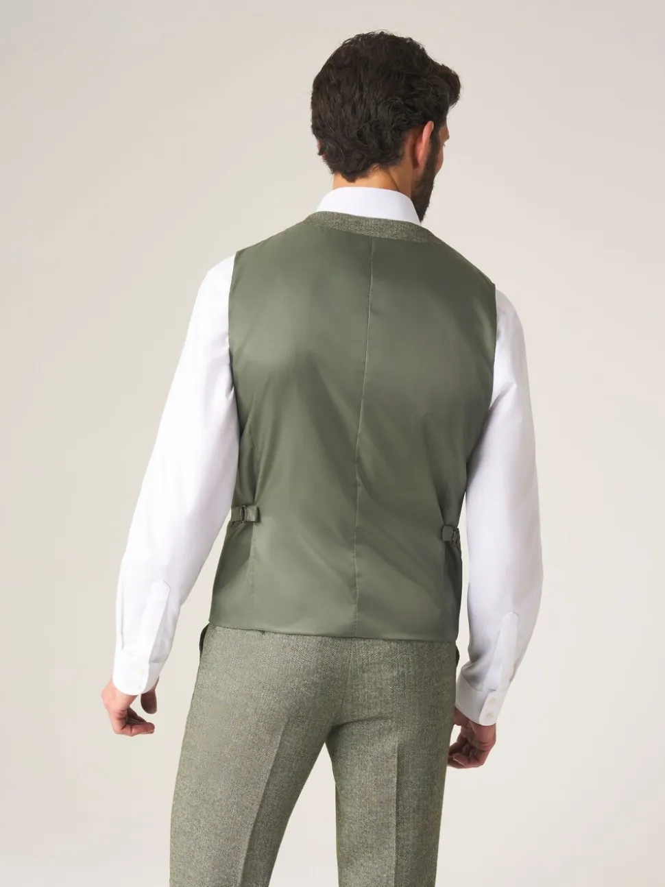 Groen - Skopes Jude maatsnit getailleerd vest