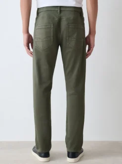 Groen - Slim Fit - Comfortabele stretchjeans