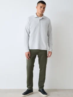 Groen - Slim Fit - Comfortabele stretchjeans