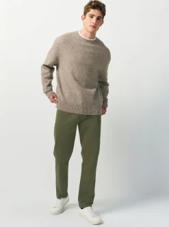 Groen - Slim Fit - Stretchy chino