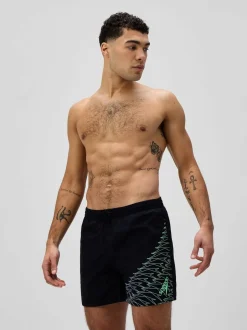 Groen - Speedo Medley Logo 16" Water Shorts