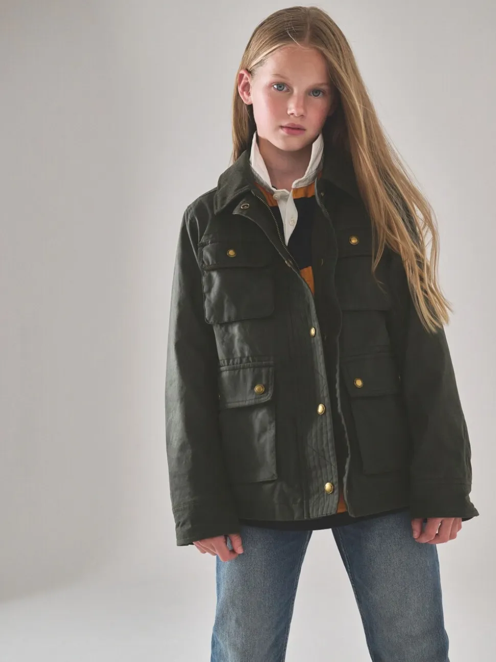Groen - Superdry Gewaxt Jack