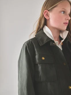 Groen - Superdry Gewaxt Jack