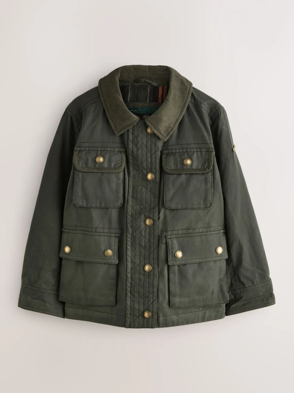 Groen - Superdry Gewaxt Jack