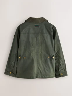 Groen - Superdry Gewaxt Jack