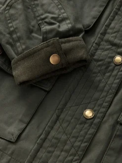 Groen - Superdry Gewaxt Jack