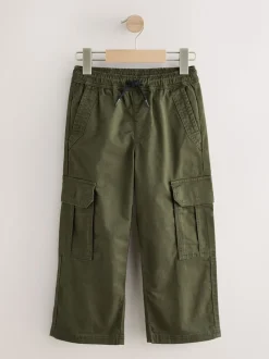 Groen - Woven Cargo Trousers (3-16yrs)