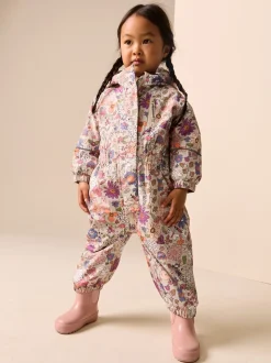 Groen bloemmotief - Character Waterproof Snowsuit (6mths-7yrs)
