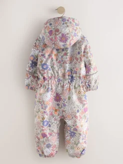 Groen bloemmotief - Character Waterproof Snowsuit (6mths-7yrs)