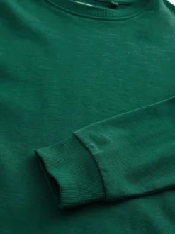 Groen bos - Behaaglijk T-shirt met lange mouwen (3-16 jr)