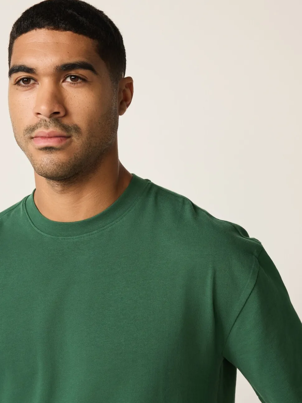 Groen bos - Relaxed fit - Zwaar T-shirt