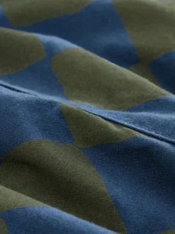 Groen/blauwe Harlequin - Tuinbroek (3mnd -7jr)