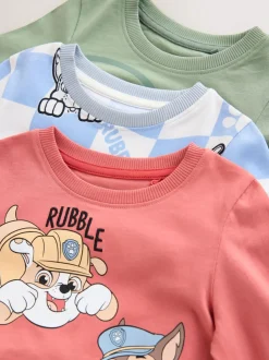 Groen/blauw/rood Paw Patrol - Gelicentieerde knusse pyjama's 3 pack (9mnd -9jr)