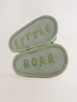 Groene leeuw - Baby visserssandalen met klittenbandsluiting (0 - 24 mnd)