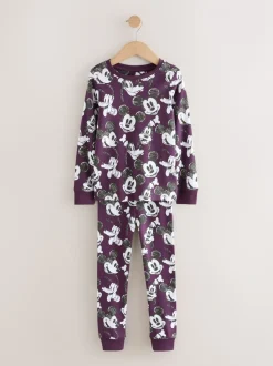 Groen/Ecru Mickey Mouse - Gelicentieerde knusse pyjama's 3 pack (9mnd -10jr)