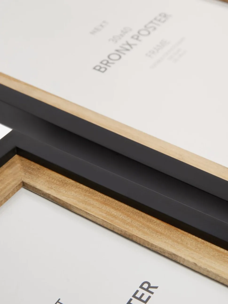 Grote fotolijst van Bronx-hout
