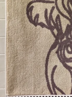 Hamish the Highland Cow 100% katoenen handdoek