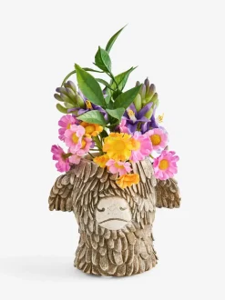 Hamish The Highland Cow Artificial Spring Flower Arrangement