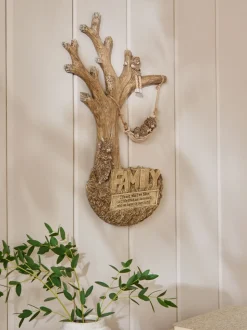 Hamish The Highland Cow Family Tree Wall Art