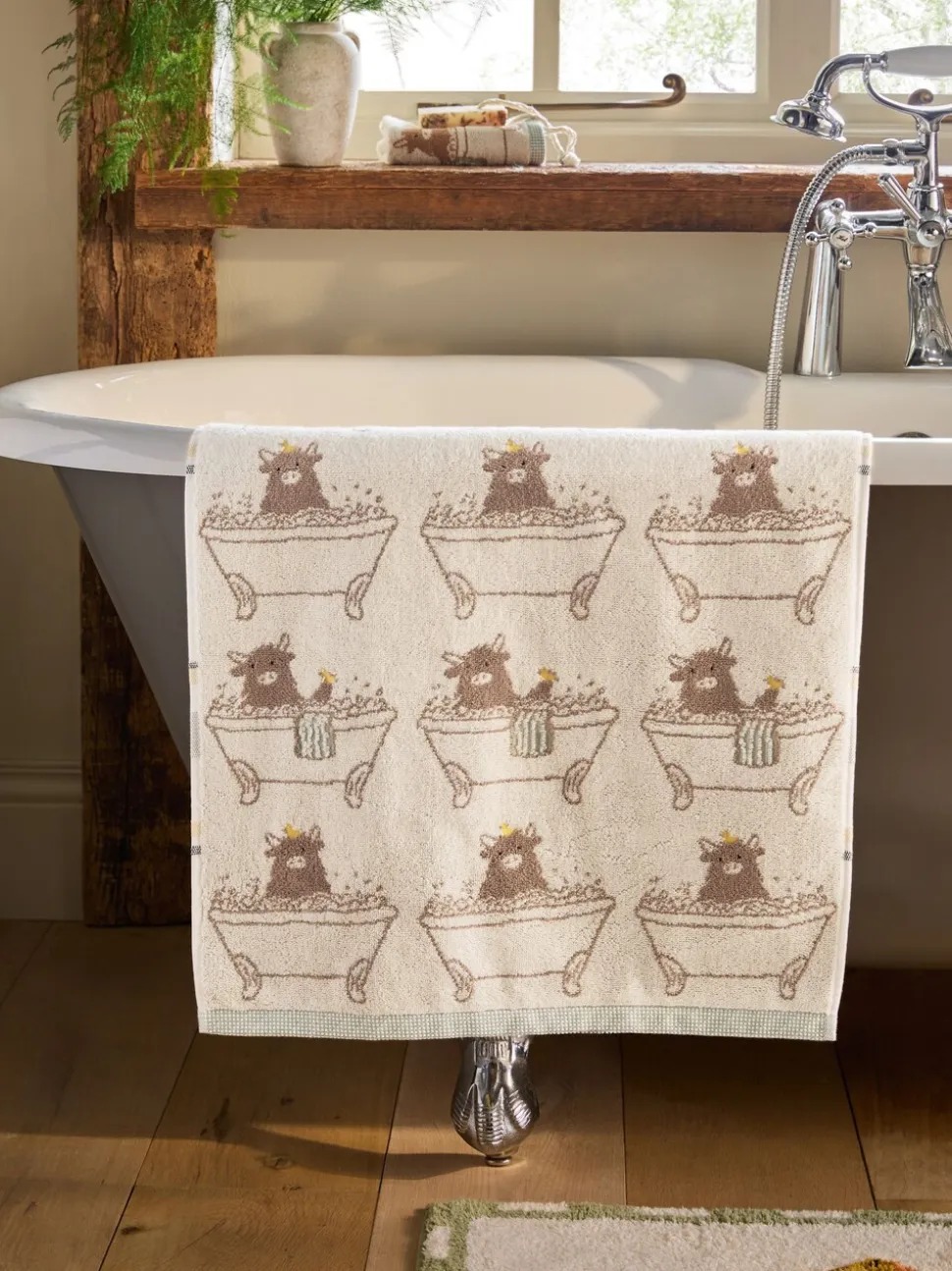 Hamish the Highland Cow handdoek