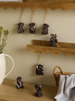 Hamish The Highland Cow Hanging Decoration