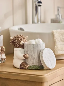 Hamish the Highland Cow Spa Storage Jar