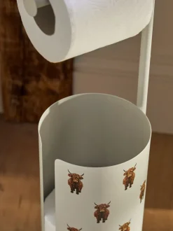 Hamish the Highland Cow Toilet Roll Holder