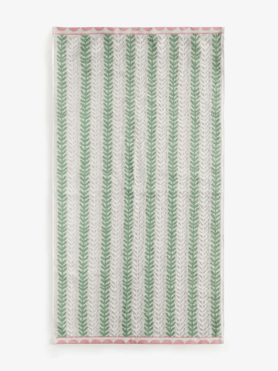 Handdoek met bloemenprint