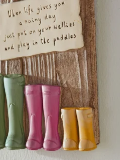 Hangdecoratie met regenlaars