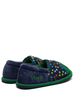 Harry Bear pantoffels met dinosaurusprint