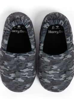 Harry Bear pantoffels met camouflageprint